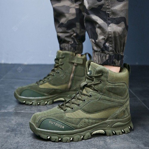 Men's Comfortable Foot Protects Large Size Boots